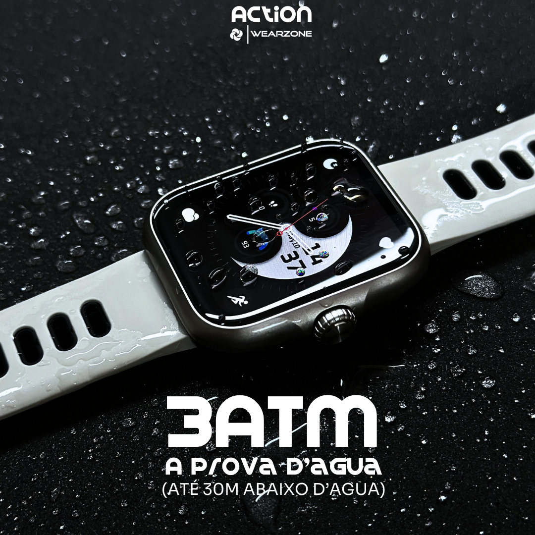 Smartwatch Esportivo, À Prova D'Água, GPS Integrado e 7 Dias de Bateria