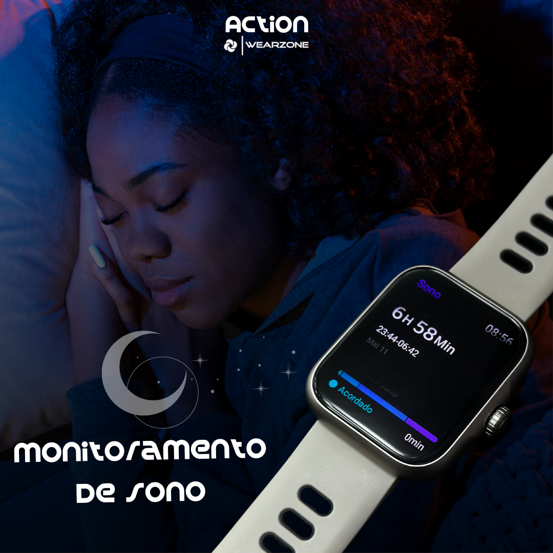 Smartwatch Esportivo, À Prova D'Água, GPS Integrado e 7 Dias de Bateria