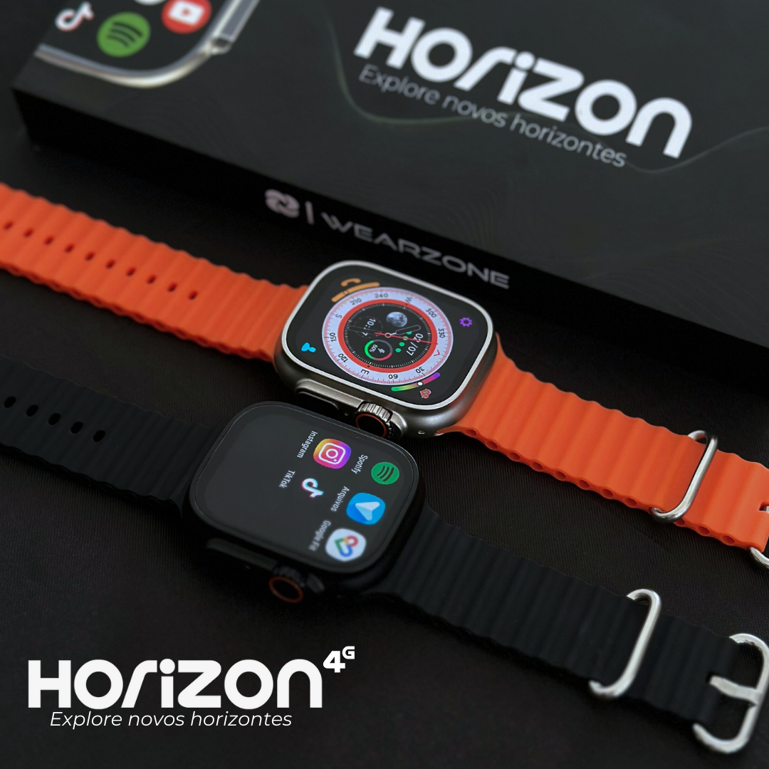 Horizonte WearZone | Celular de Pulso 4G | 2Gb de Ram e 16Gb de Armazenamento