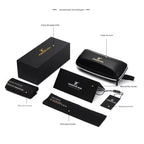 Óculos de Sol KINGSEVEN Steampunk Redondo – Polarizado UV400 Retro Unissex