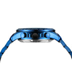 Relógio Masculino Azure Skeleton™ Automático em Aço Inoxidável