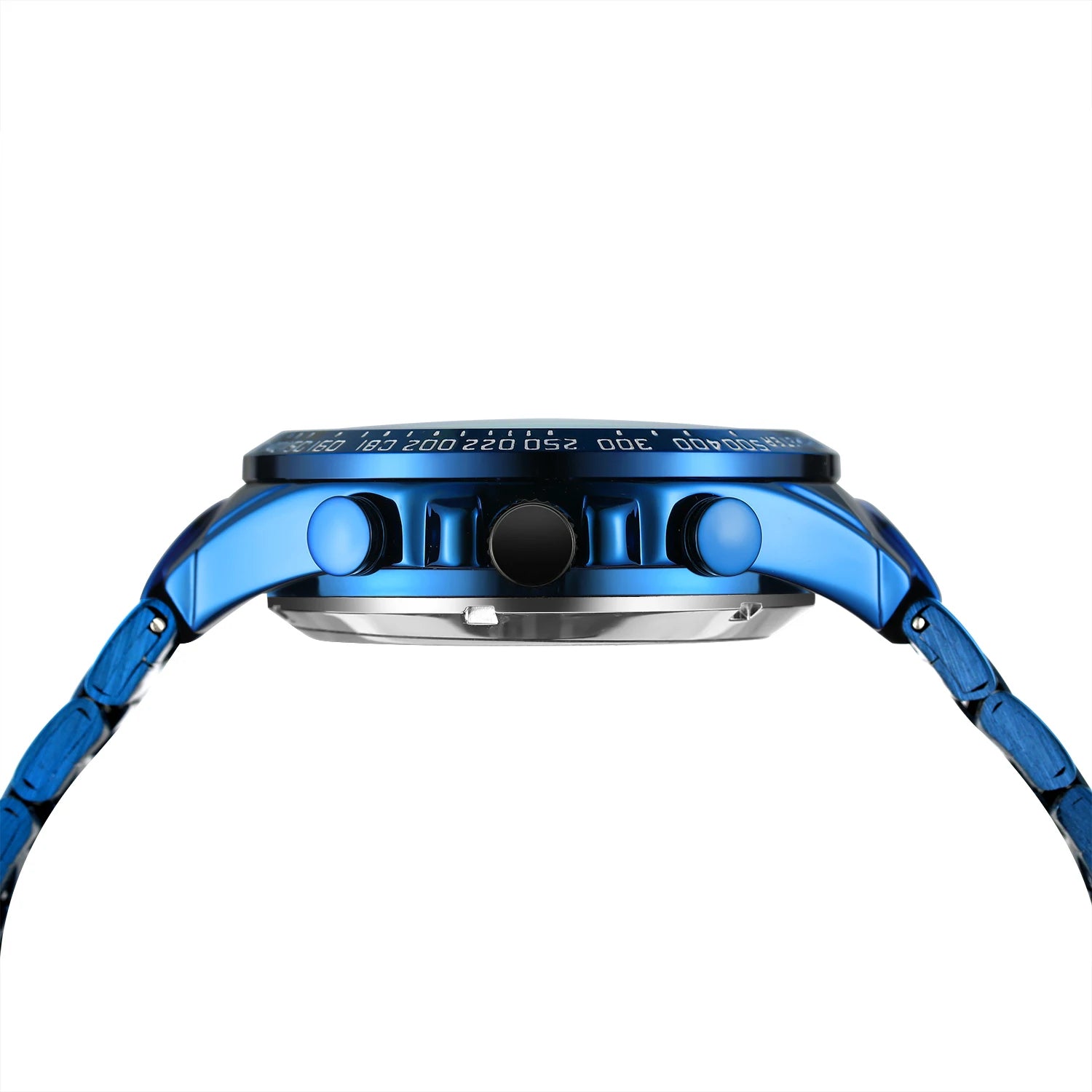 Relógio Masculino Azure Skeleton™ Automático em Aço Inoxidável