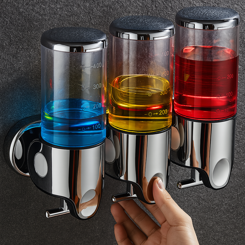 Dispenser de Sabonete Líquido de Parede para Banheiro + Frete Grátis
