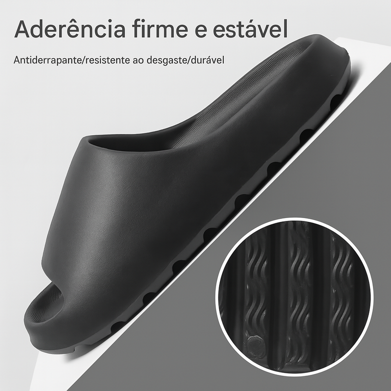 Chinelo Unissex EVA Premium – Macio, Estilo Yeezy e Ideal para Praia ou Dia a Dia