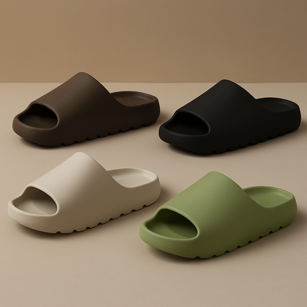 Chinelo Unissex EVA Premium – Macio, Estilo Yeezy e Ideal para Praia ou Dia a Dia