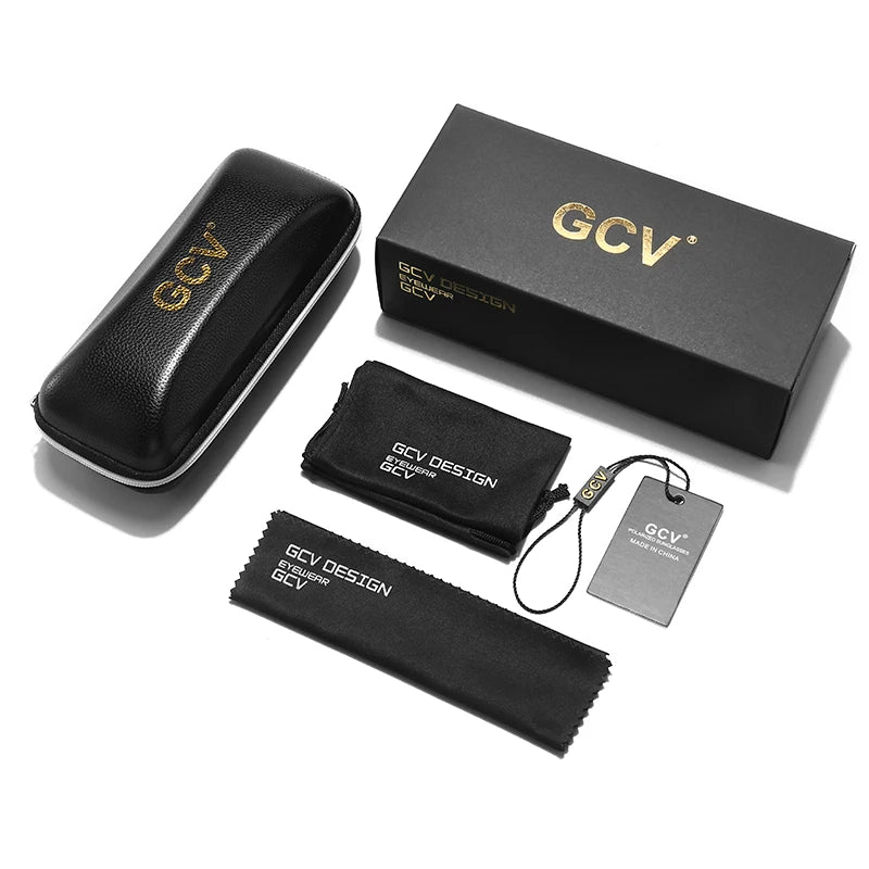 Óculos de Sol Polarizado GCV Nexus Oval™ UV400 Retro Vintage Unissex