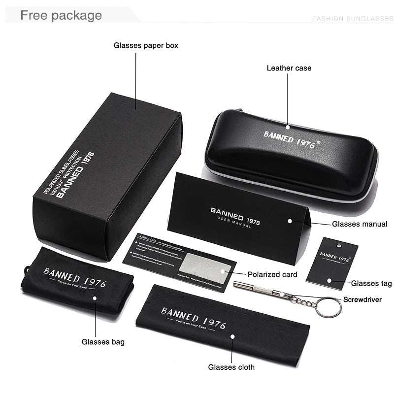 Óculos de Sol Masculino Polarizado • Modelo Pilot Anti-Reflexo (Ideal para Dirigir)