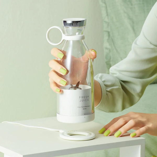 Mini Liquidificador Elétrico Portátil USB – Sucos, Vitaminas e Milkshakes