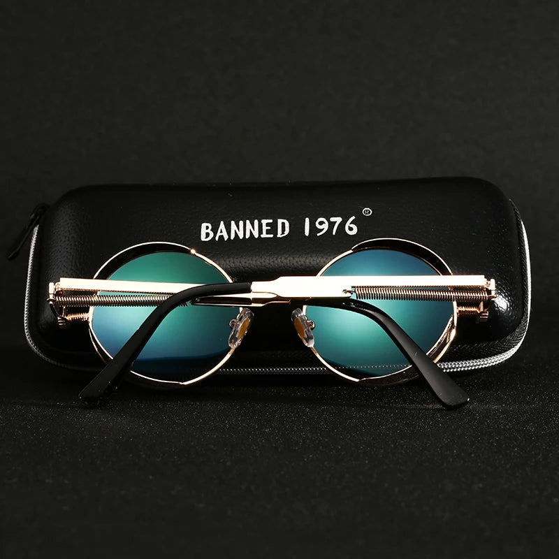 Banned™ Óculos de Sol Retro com Lentes Polarizadas HD