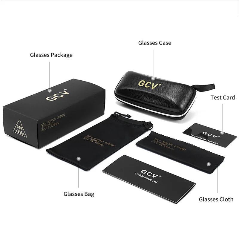 Óculos de Sol GCV Blade • Alumínio Magnésio (Polarizado para Dirigir)