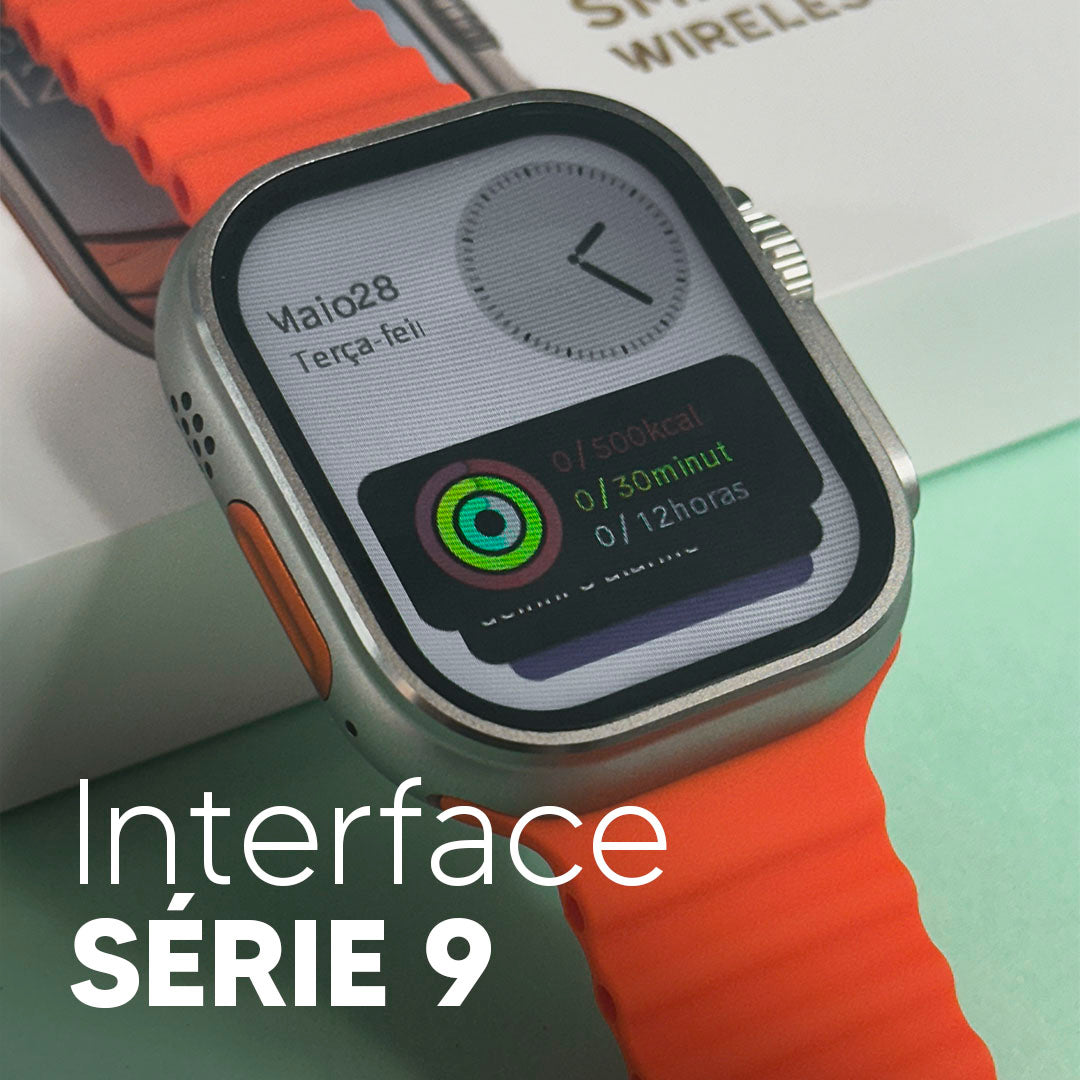 Smartwatch S9 Ultra - Série 9 Bate-papo GPT e Assistente de Voz