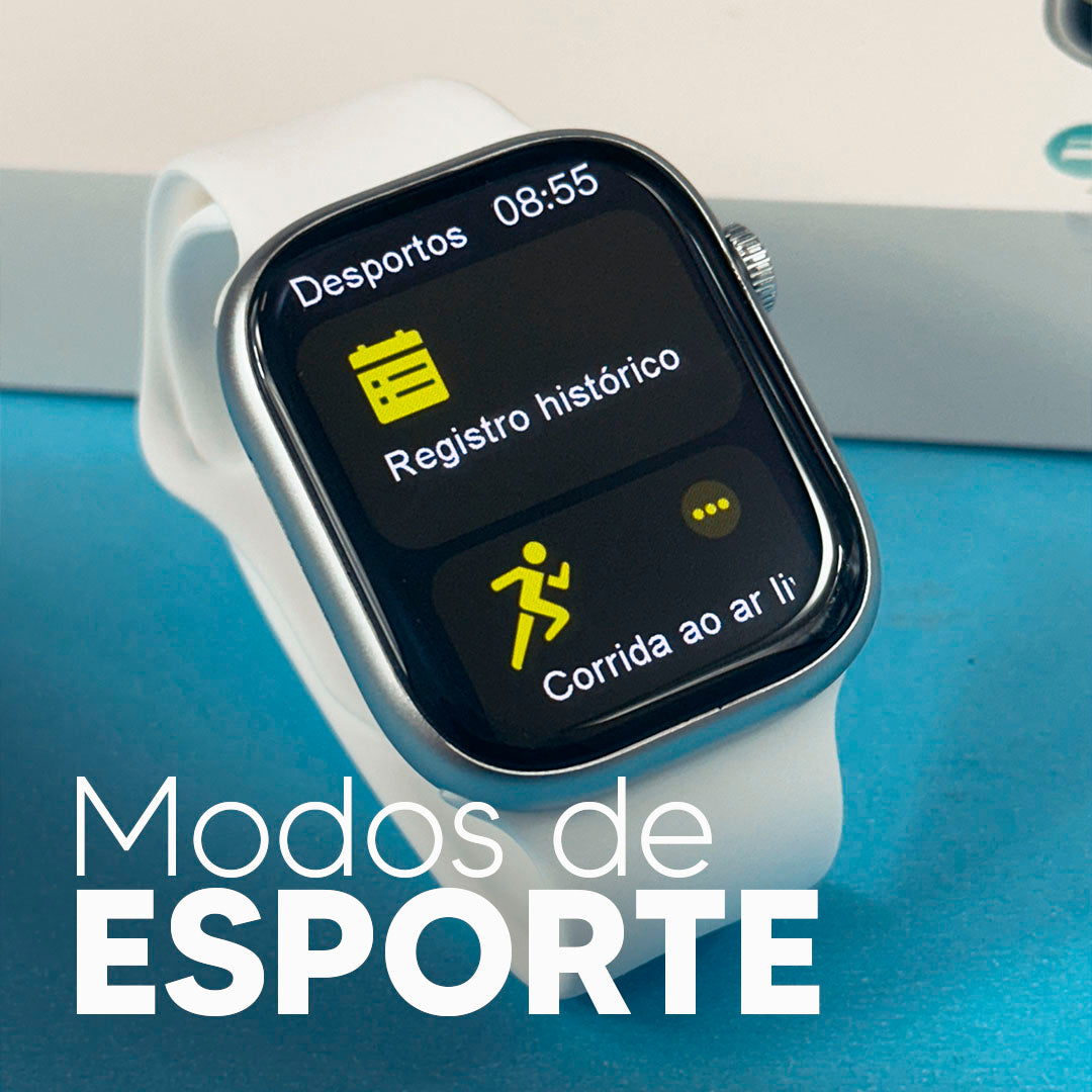 Tela AMOLED 47mm, Função 2 Gestos
