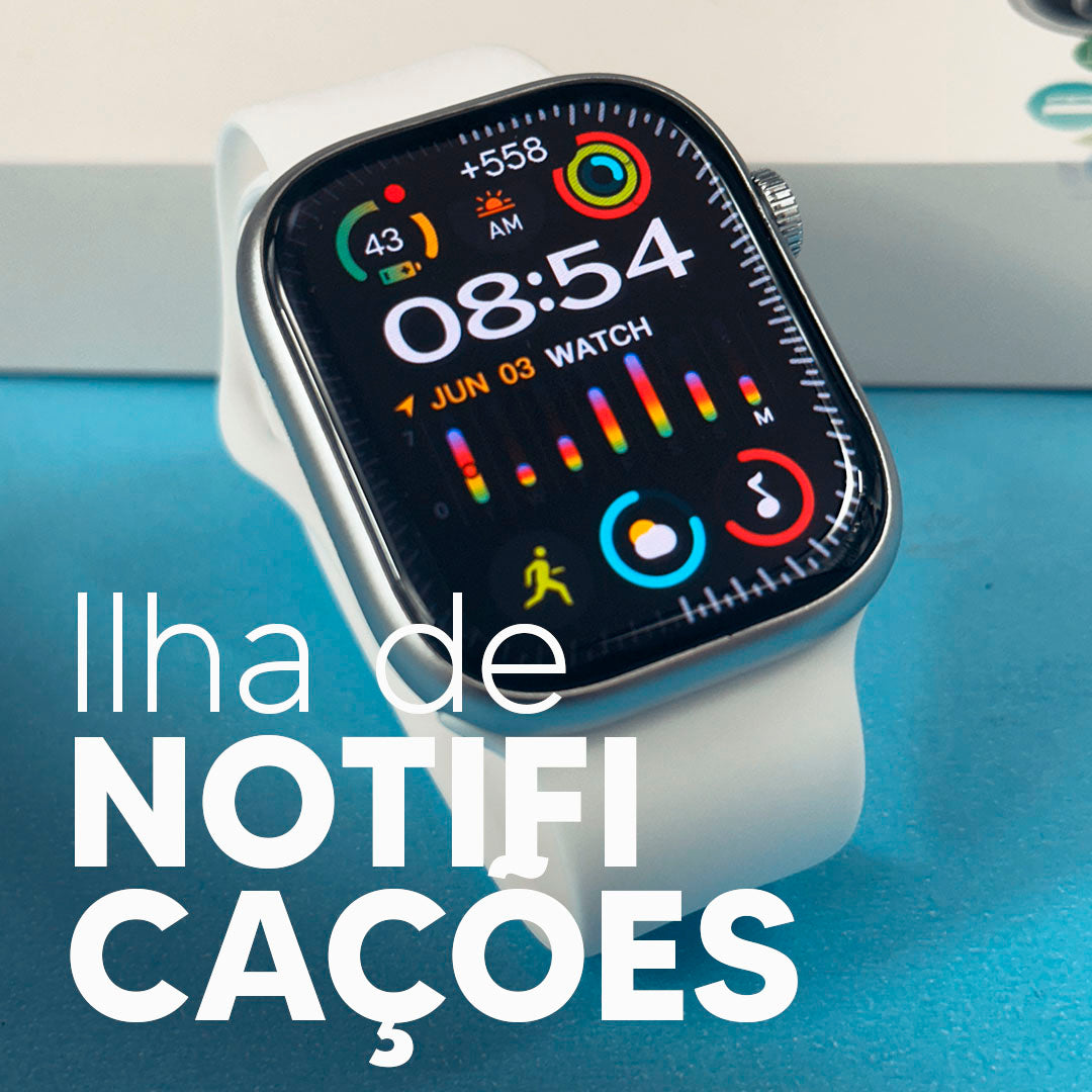 Tela AMOLED 47mm, Função 2 Gestos