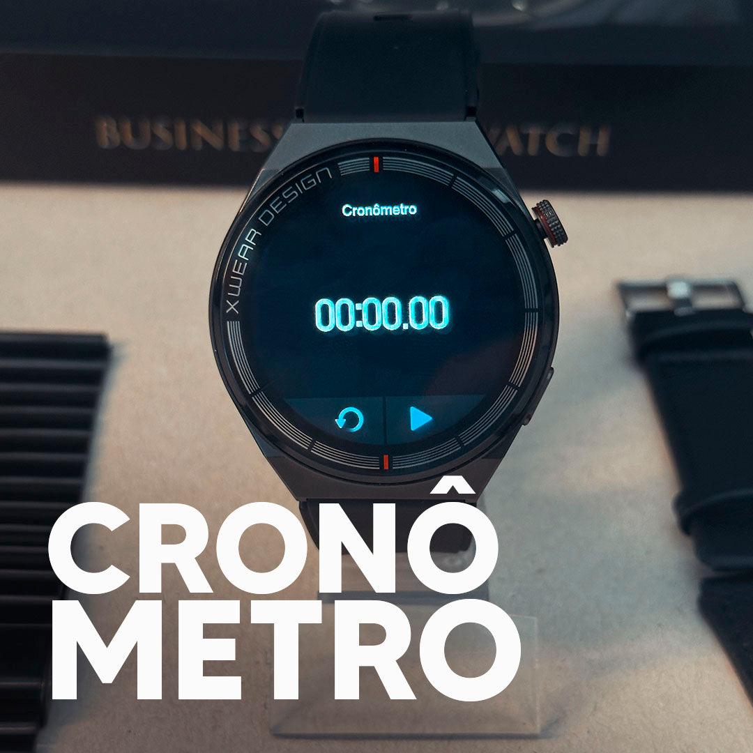 Design Executivo, 3 Pulseiras, Monitoramento de Saúde e Mais