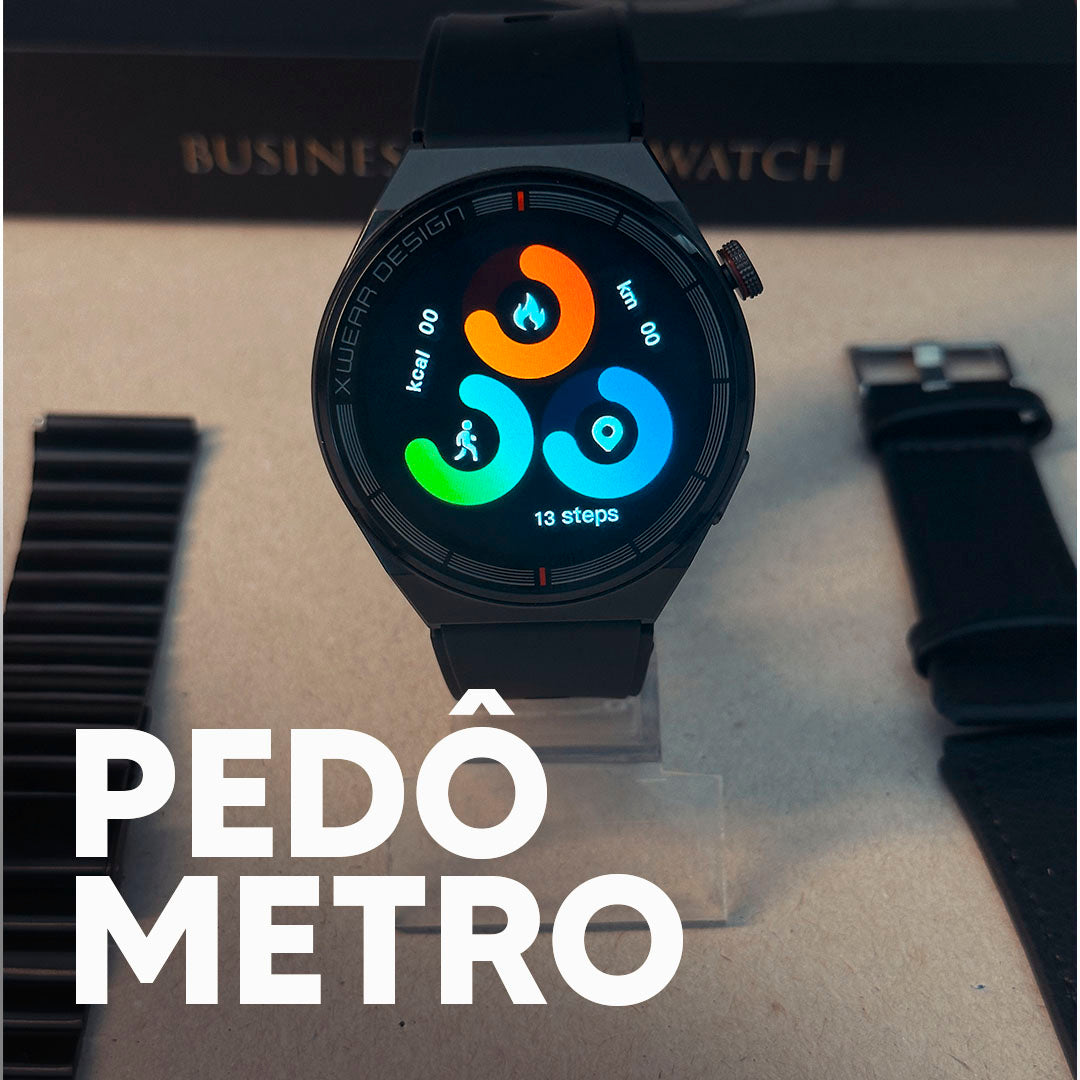 Design Executivo, 3 Pulseiras, Monitoramento de Saúde e Mais