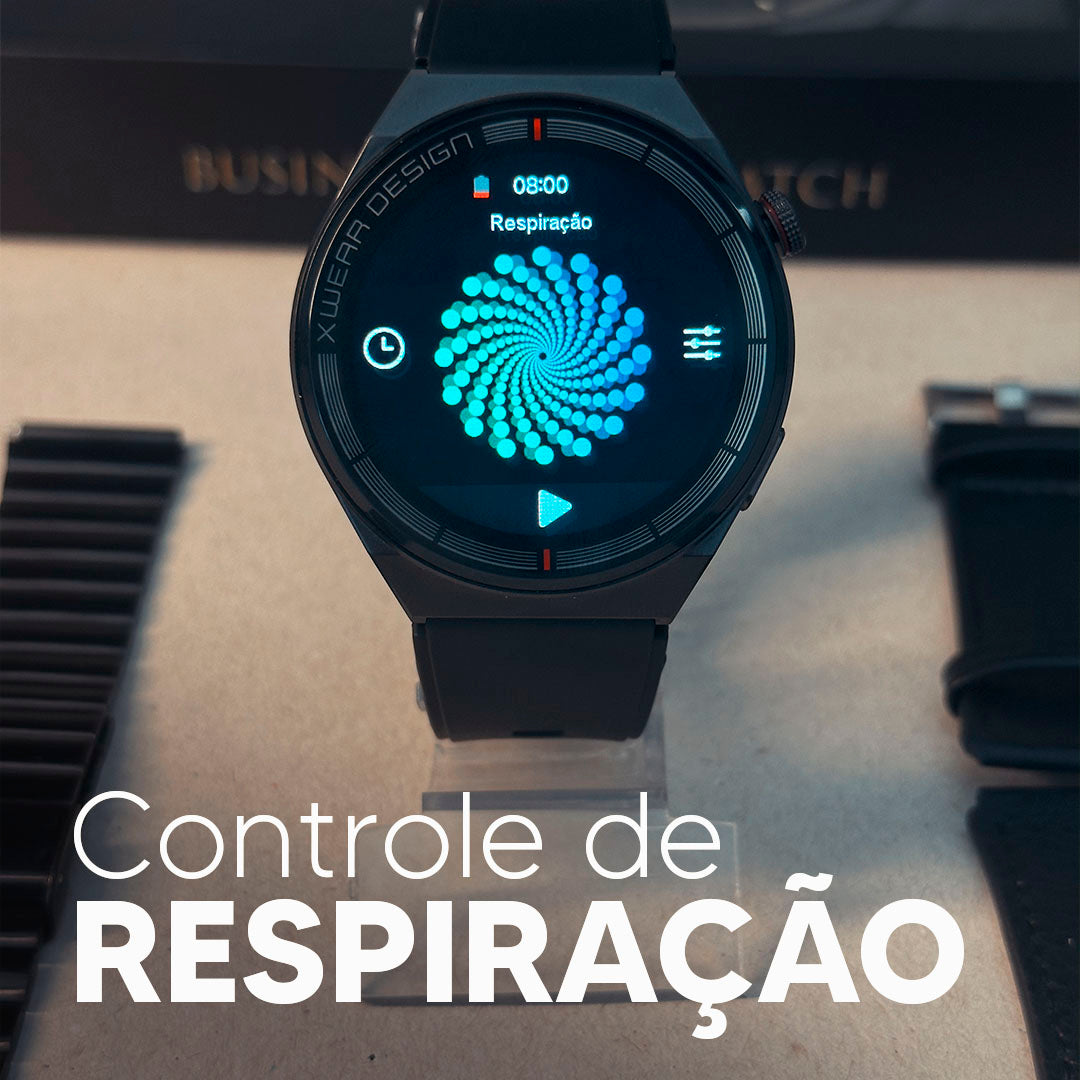 Design Executivo, 3 Pulseiras, Monitoramento de Saúde e Mais