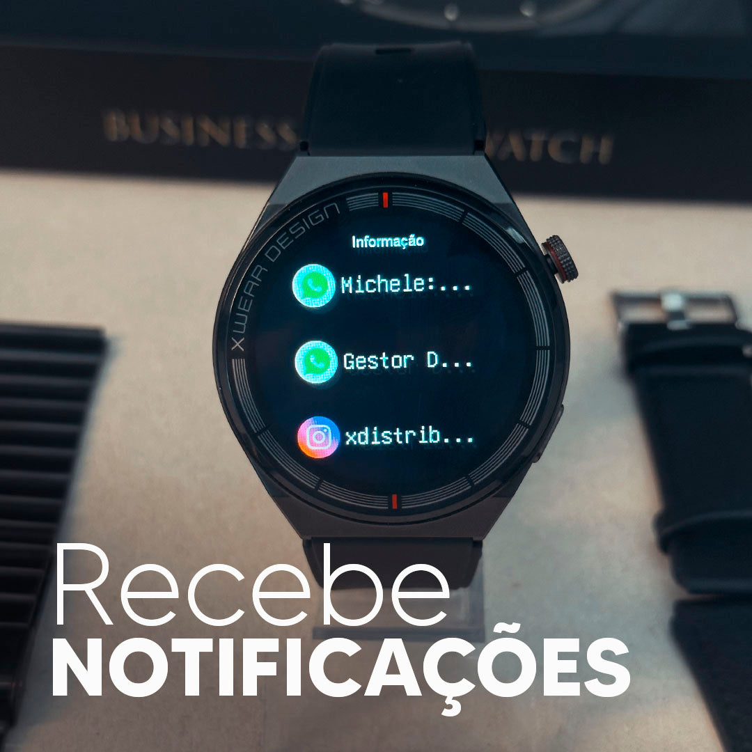 Design Executivo, 3 Pulseiras, Monitoramento de Saúde e Mais