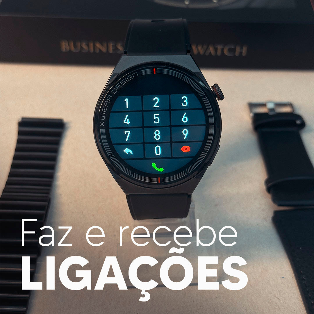 Design Executivo, 3 Pulseiras, Monitoramento de Saúde e Mais
