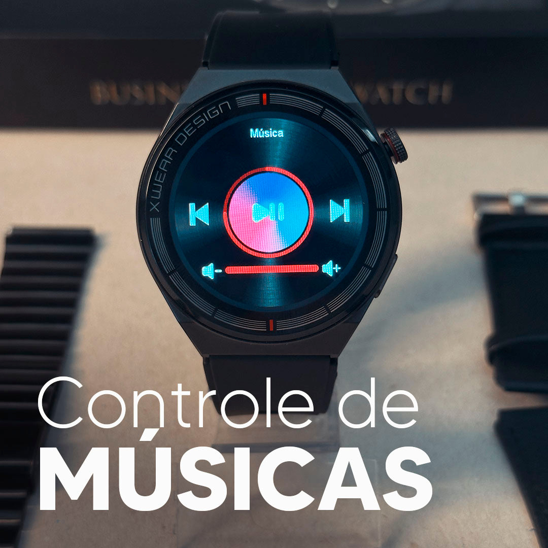 Design Executivo, 3 Pulseiras, Monitoramento de Saúde e Mais