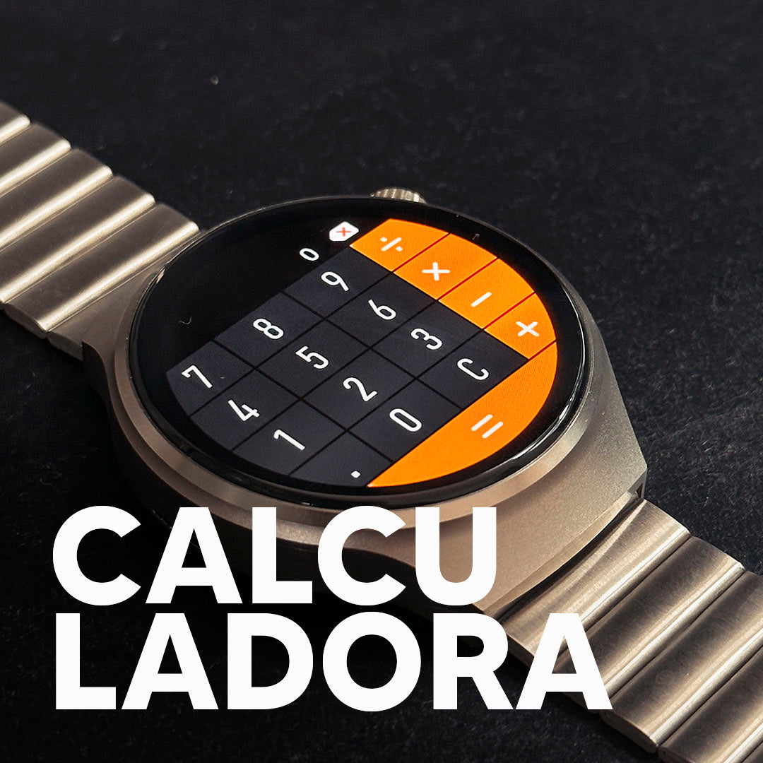 Design Redondo, Tela Nível AMOLED com 3 Pulseiras