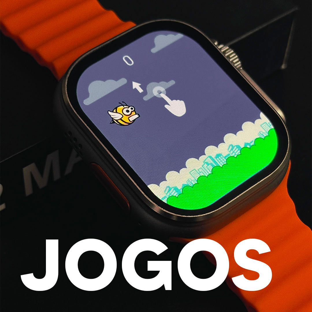 Ultra 2 Max - Smartwatch com Tela AMOLED, Função 2 Gestos e CPU Dual Core