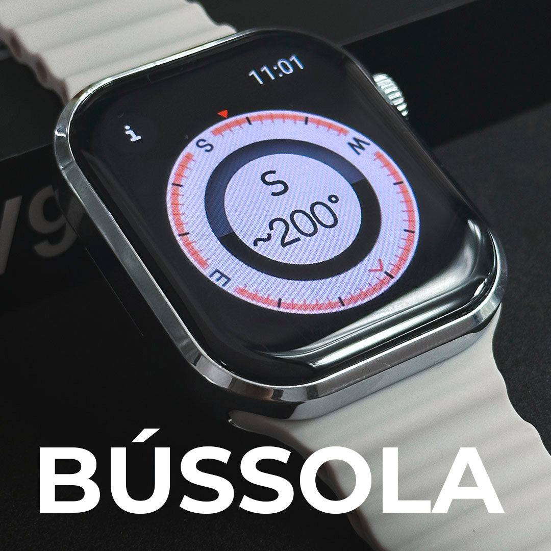 Smartwatch Xv9 Pro - Tela Nível Amoled, Cpu Dual Core E Design Exclusivo