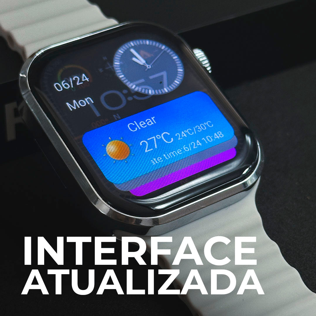 Smartwatch Xv9 Pro - Tela Nível Amoled, Cpu Dual Core E Design Exclusivo