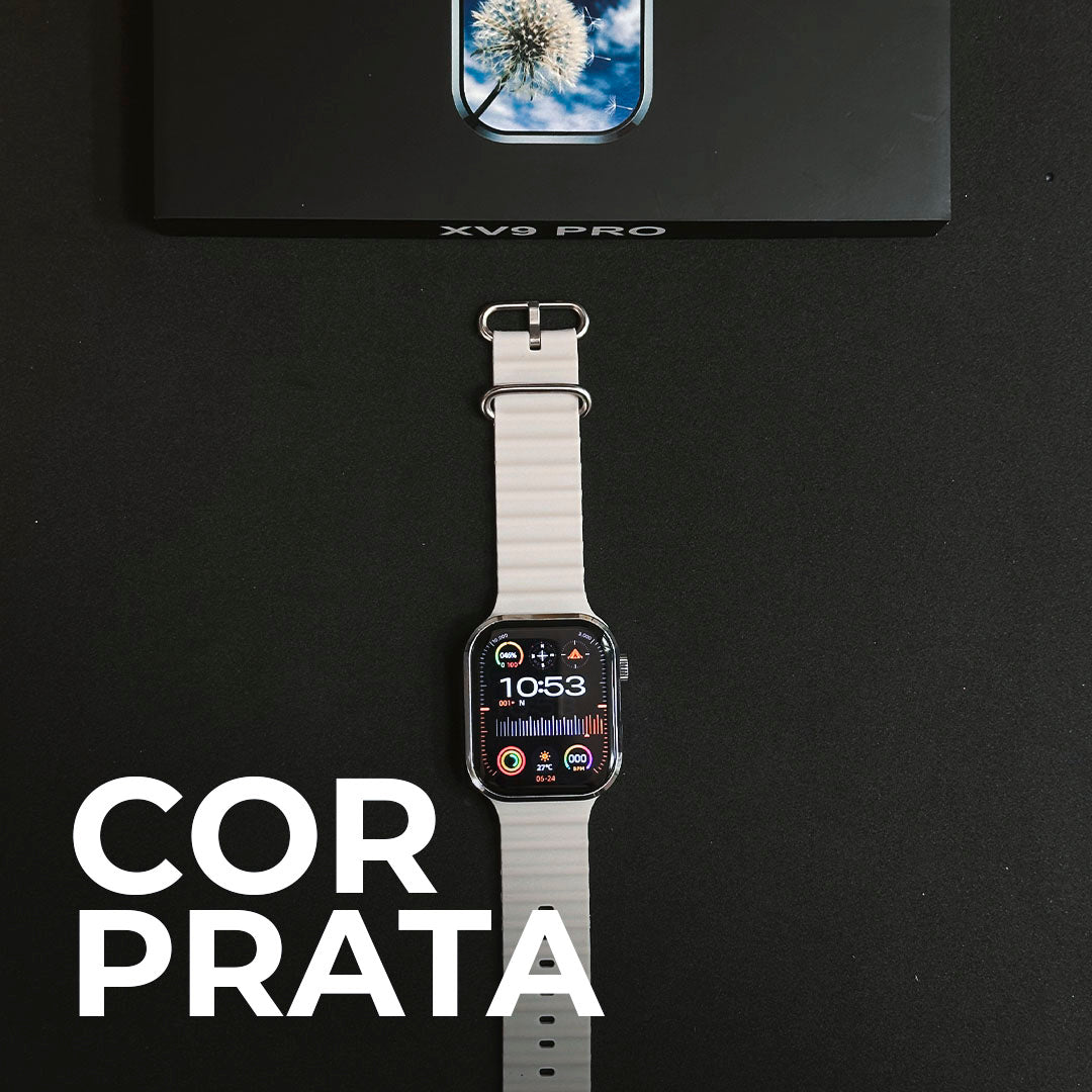 Smartwatch Xv9 Pro - Tela Nível Amoled, Cpu Dual Core E Design Exclusivo