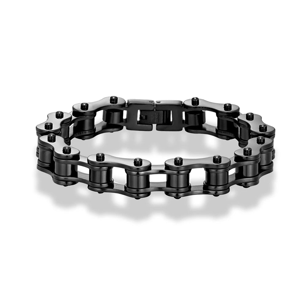 Bracelete GS MotorChain™ – Estilo Exclusivo, Série Limitada