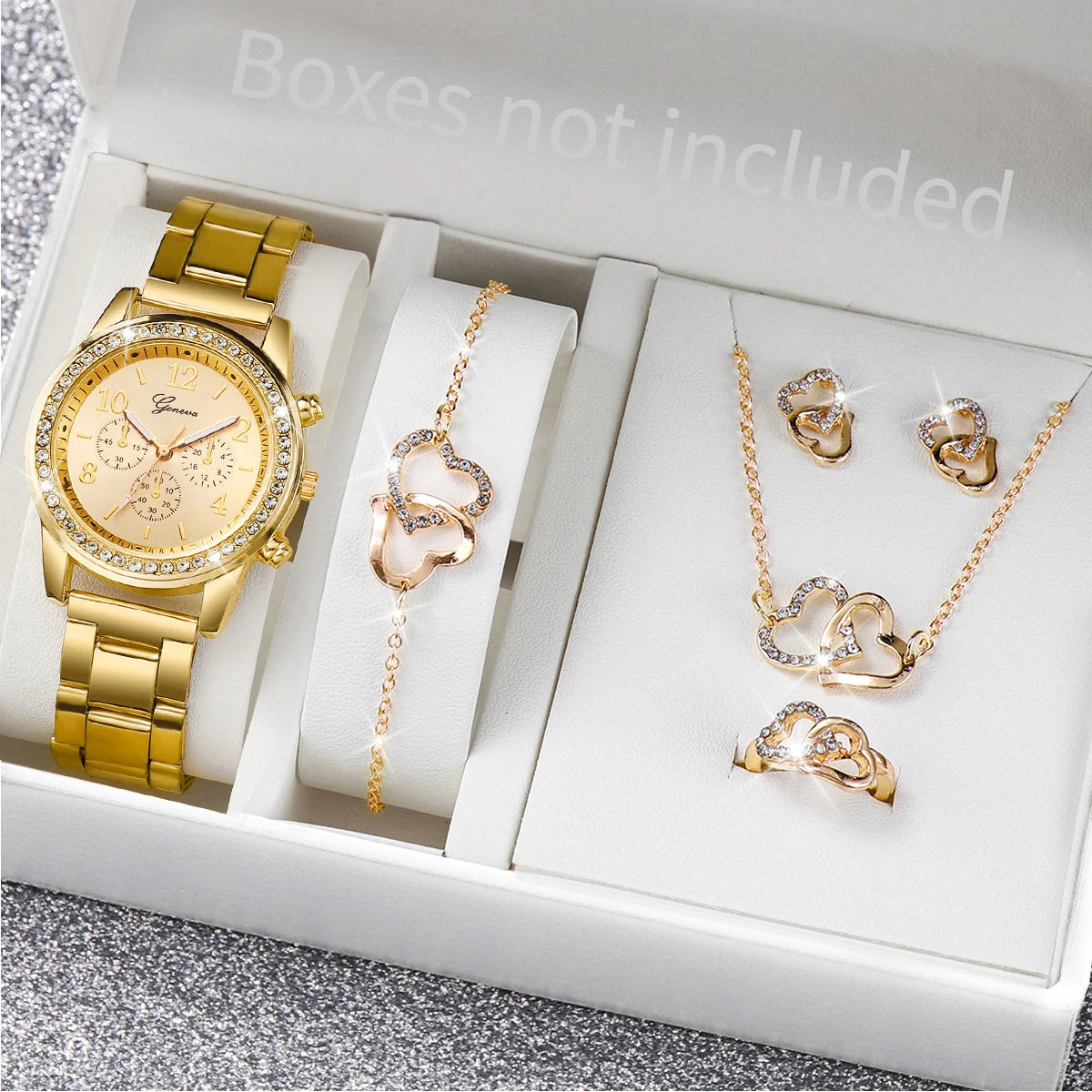 Conjunto Eternal Love 6 Peças em Aço Inoxidavel