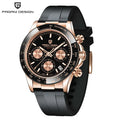 Pagani Design V2 40mm – Relógio Retrô com Vidro Safira, Cronógrafo e Aço Inoxidável