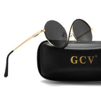 Óculos de Sol GCV Avant-Garde™ - Edição Fashion Steampunk com Lentes Antirreflexo