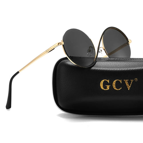 Óculos de Sol GCV Avant-Garde™ - Edição Fashion Steampunk com Lentes Antirreflexo