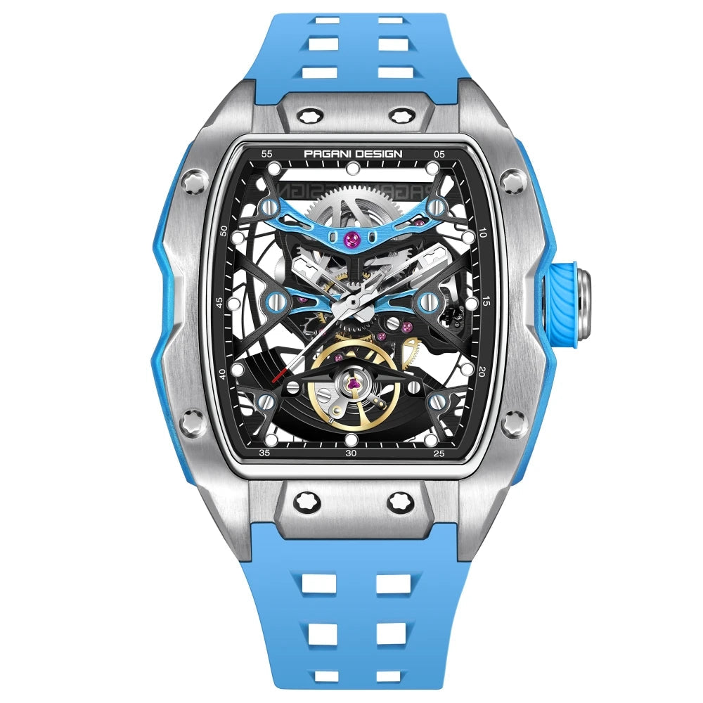 Relógio Pagani Design Alien Hollow PD-YS018 Azul