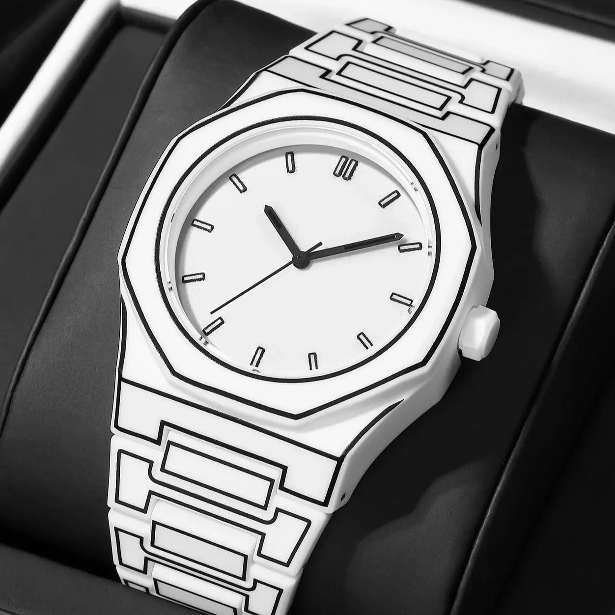 Relógio Masculino Modern Sketch™ – Relógio Minimalista Esportivo