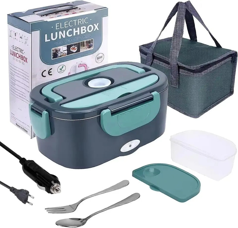 Marmita Elétrica 1.5L Inox 60W – Comida Quente em Qualquer Lugar + Frete Grátis