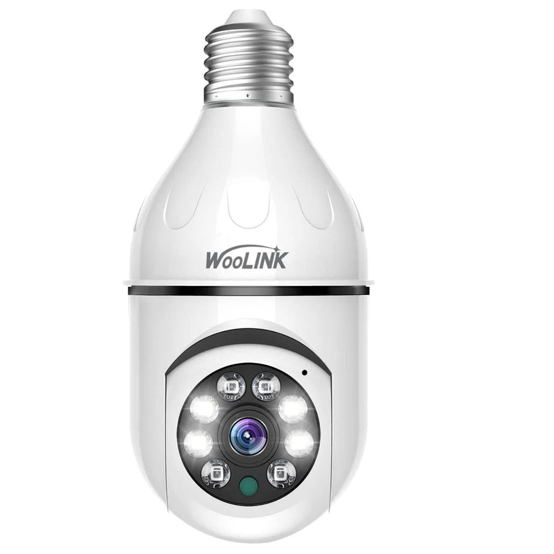 Câmera de Segurança Wi-Fi 360° Boquilha com Visão Noturna HD