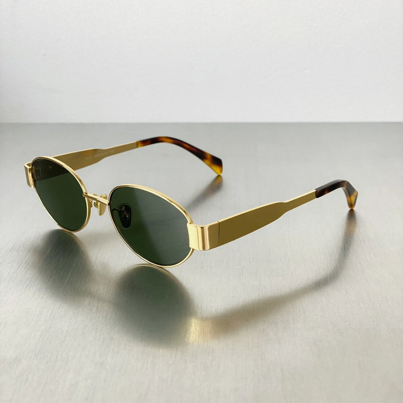 Lunaris™ Óculos de Sol Fashion – Estilo Retrô Oval Clássico com Proteção UV400 [COMPRE 1 E LEVE 2]