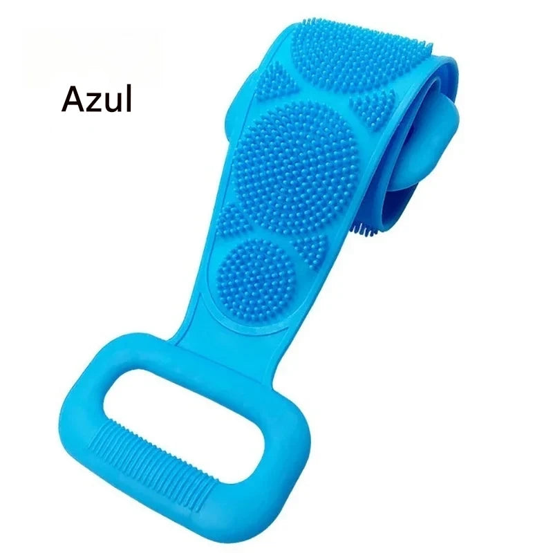 Esponja Corporal de Silicone Esfoliante e Antiderrapante + FRETE GRATIS
