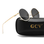 Óculos de Sol GCV Avant-Garde™ - Edição Fashion Steampunk com Lentes Antirreflexo