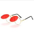 Óculos Lunare™ Steampunk Vintage – Estilo Retrô com Lente Flip Anti-reflexo UV400