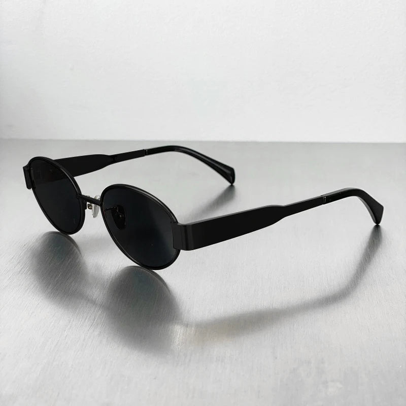 Óculos de Sol Lunaris™ Fashion – Estilo Retrô Oval Clássico com Proteção UV400 [COMPRE 1 E LEVE 2]